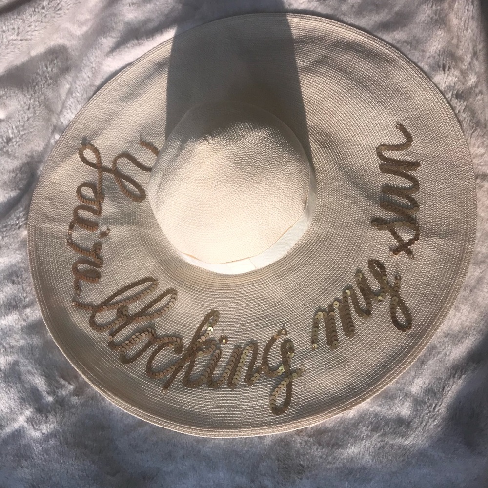 GORGEOUS Eugenia Kim “You’re Blocking My Sun” hat